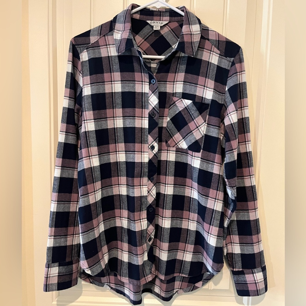 Orvis Button down flannel shirt